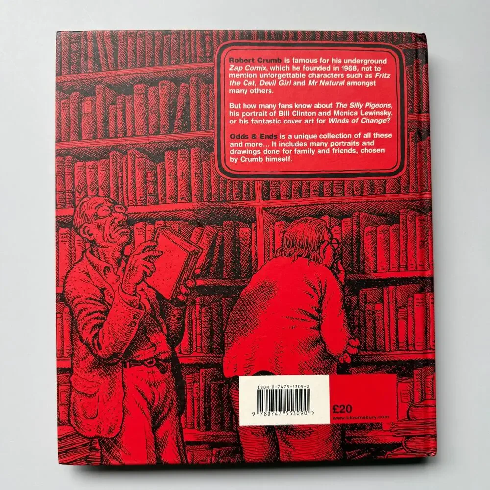 Odds and Ends by R Crumb Hardcover Book 2001